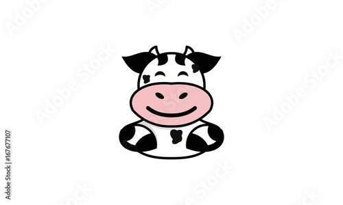 Wallpaper Mural Fun & Happy Cow.  Torontodigital.ca