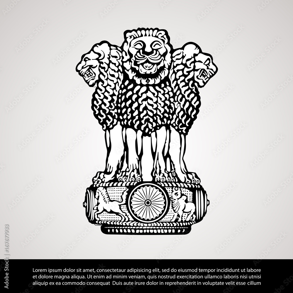 The 'Lion Capital': a Buddhist symbol that became India's National Emblem |  The Heritage Lab