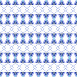 Rhombus blue on white background.