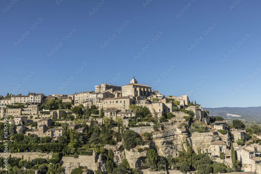 scenic village of Gordes, Provence, France