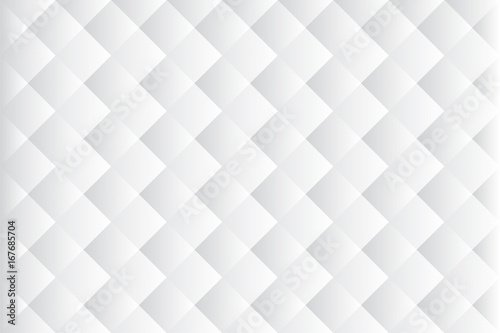 Gray background with gradient abstract square geometric pattern. Vector illustration.