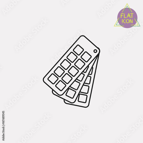 design sampler linear icon
