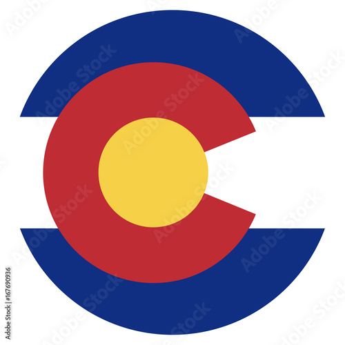 Colorado flag vector