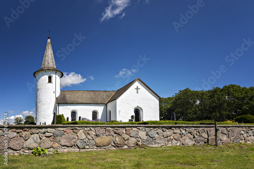 Bollerup church in Sweden photo