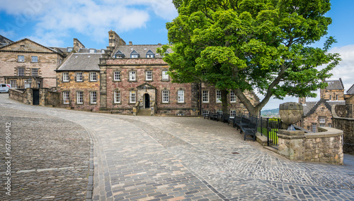 The Governor's House in Edinburgh Castle. Scotland.