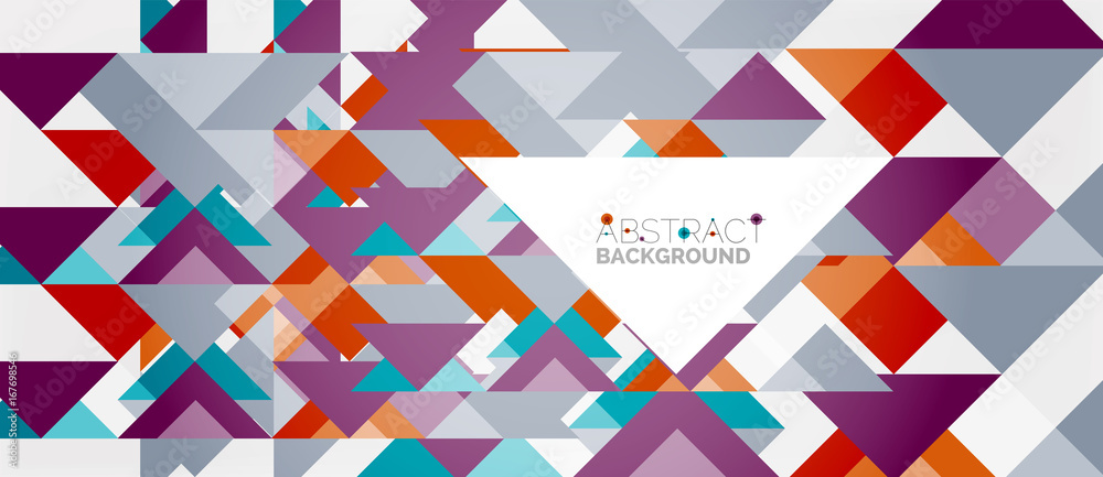 Triangle pattern design background Triangle pattern design background