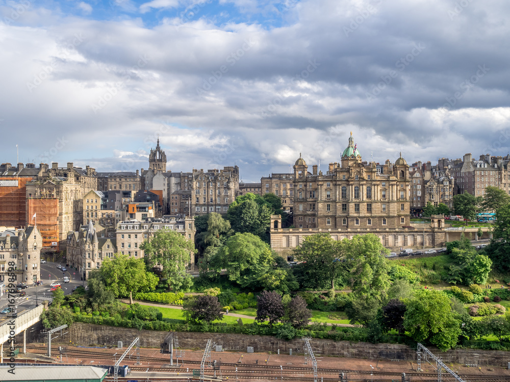 Edinburgh Skyline Scotland United Kingdom