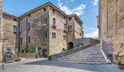 Scenic sight in Anagni, province of Frosinone, Lazio, central Italy.