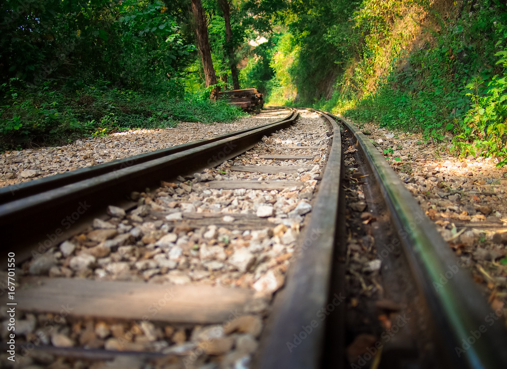 Fototapeta premium railway, in Thailand