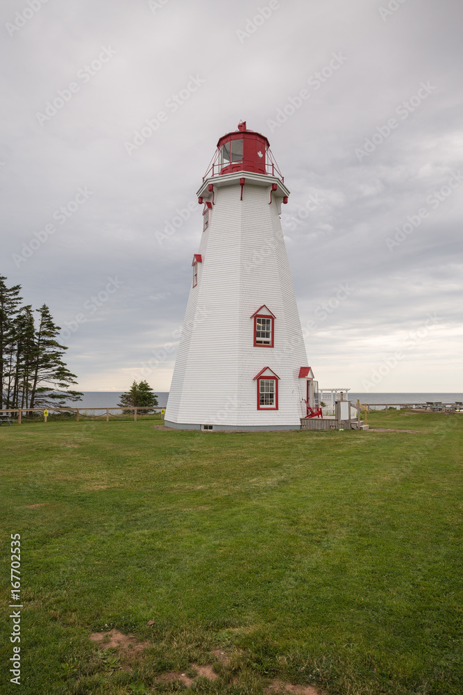 PEI’s oldest wooden lighthouse of Panmure Island
