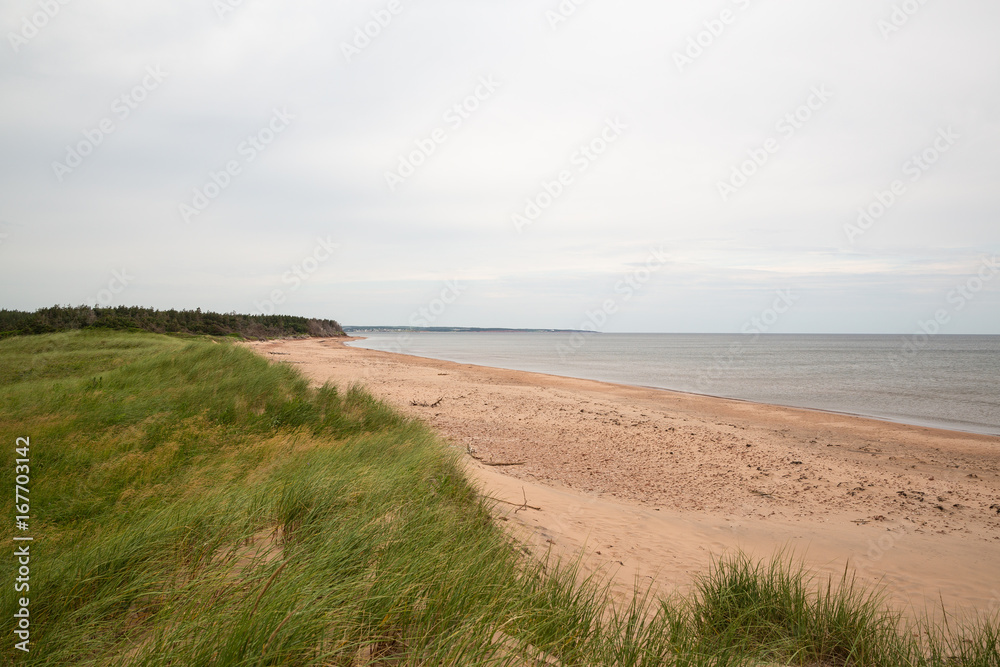 The beach at Robinsons Island on PEI The beach at Robinsons Island on PEI