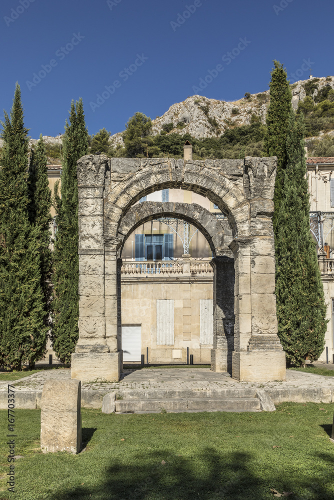 old roman  arch in Cavaillon, Provence, France