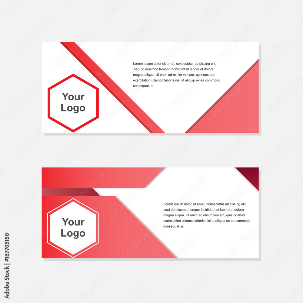 Business geometric banners,Abstract corporate business banner, advertising banner template, vector illustration.