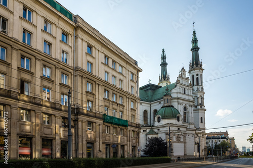 Church of the Most Holy Savior on Savior Square in Warsaw, Poland