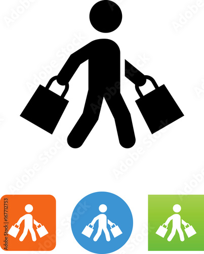 Shopper Icon - Illustration photo