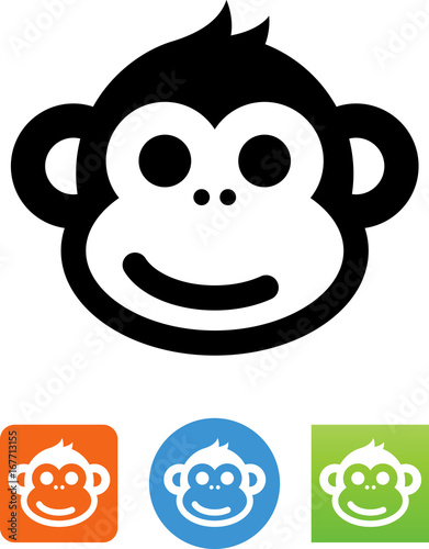 Smiling Monkey Icon