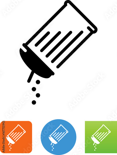 Sugar Shaker Icon - Illustration