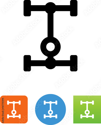 Transmission Icon - Illustration