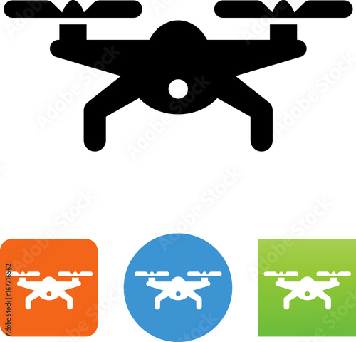 Vector Drone Icon photo