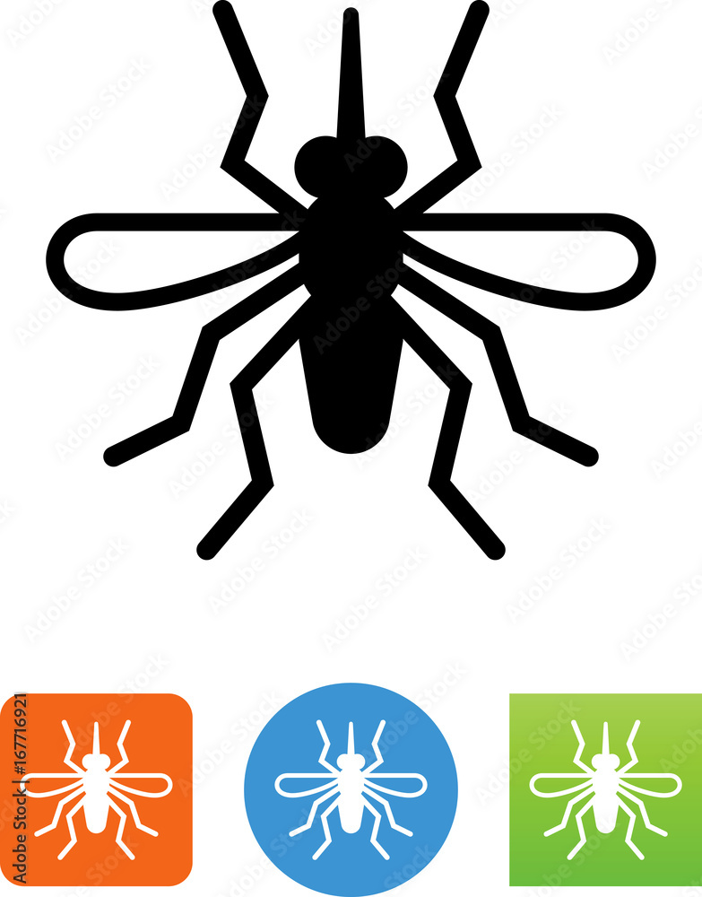 Vector Mosquito Icon - Illustration Vector Mosquito Icon - Illustration