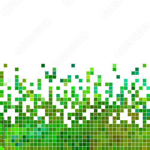 abstract vector square pixel mosaic background