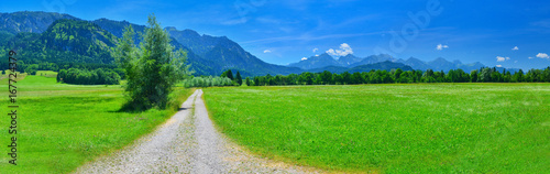 Way to summer Alps, Germany