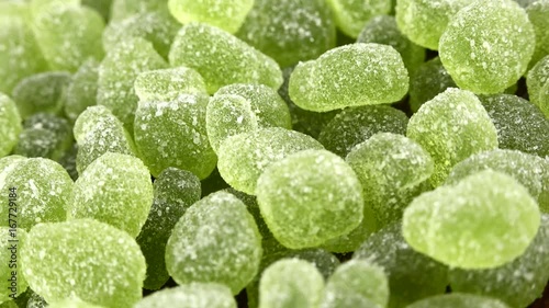 Rotating Gummy Candy (seamless loopable; 4K)