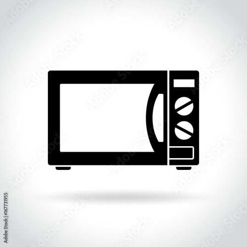 oven icon on white background