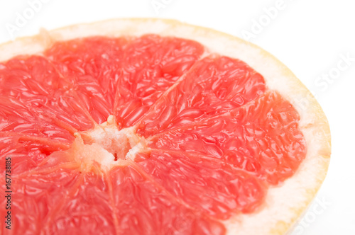 grapefruit isolated on white background