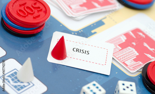 Board Game Prototype Business. Special Decorations.