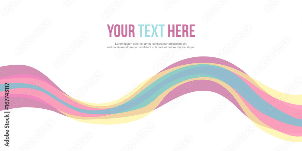 Abstract header website colorful design