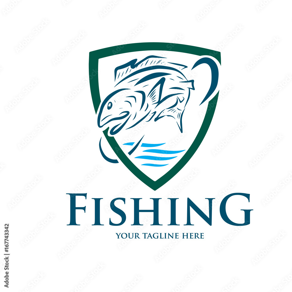 fishing logo fishing logo