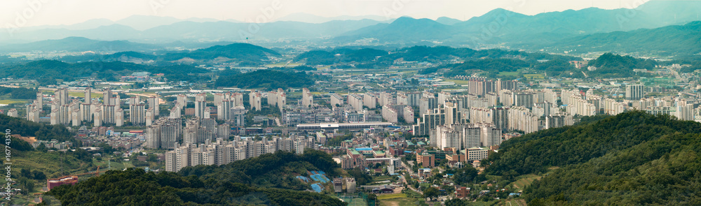 DongDuCheon South Korea Panorama 동두천 신시가지 파노라마