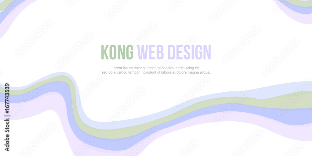 Abstract header website background design
