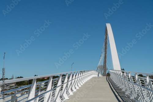 Motorway Over Bridge at Hendon Park in Auckland New Zealand photo