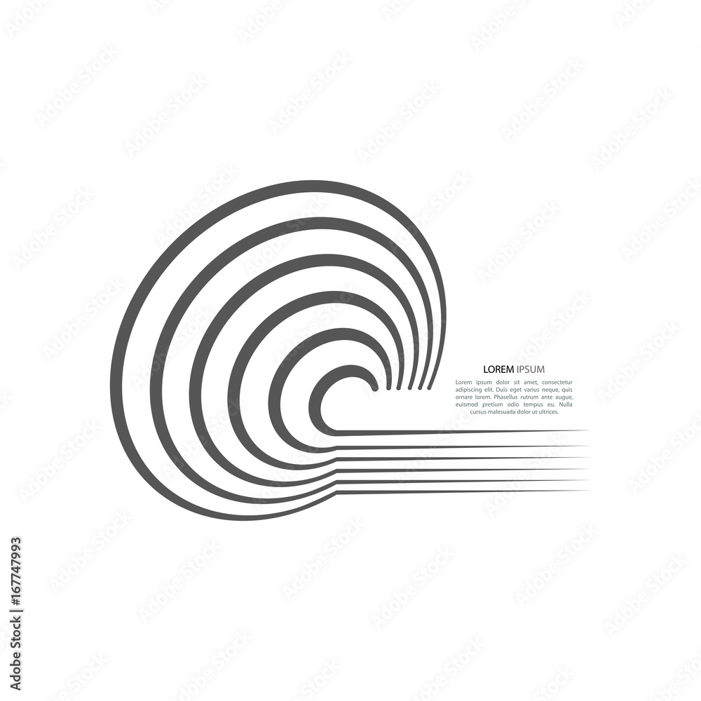 Whirlpool, black hole, radial lines with rotating distortion. Abstract spiral, vortex shape, element Whirlpool, black hole, radial lines with rotating distortion. Abstract spiral, vortex shape, element