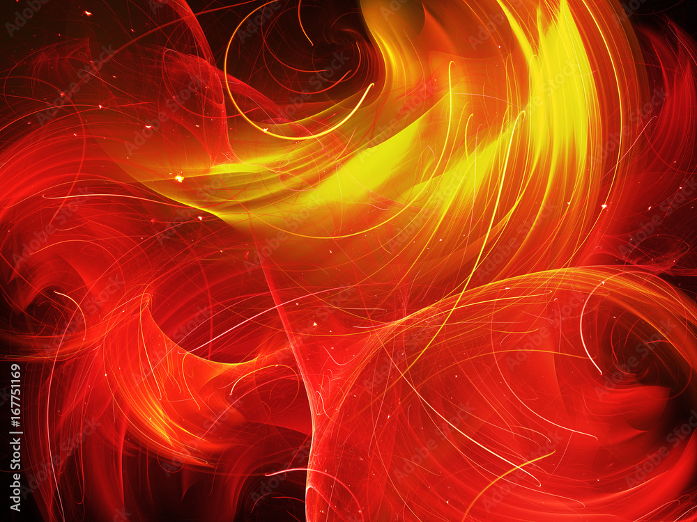 Obraz premium Abstract fractal background 3D rendering