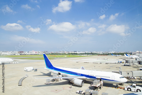 羽田空港 国際線旅客ターミナル 展望デッキからの眺め
