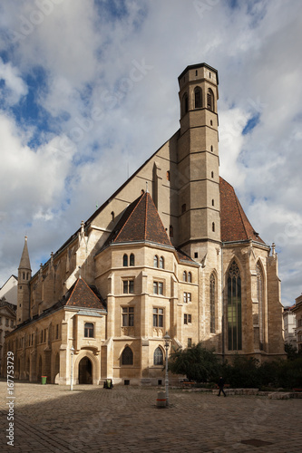 Austria, Vienna, Wiener Minoritenkirche - Minorites Church, city landmark dating back to 13-14th century photo