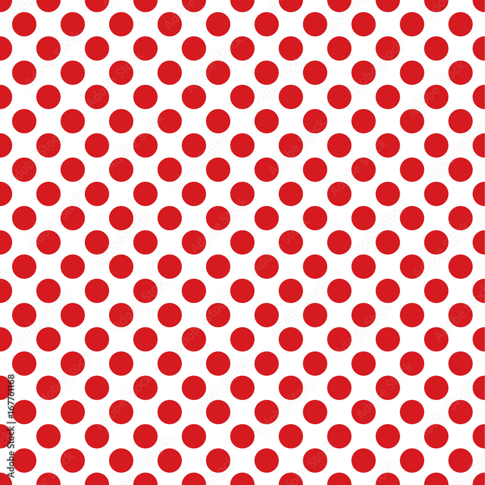 Polka dot seamless pattern. Dotted background with circles for printing on fabric, Wallpaper, textile design covers. 