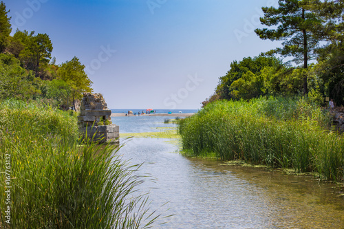 Φωτογραφία Flussmündung in Olymps Türkei