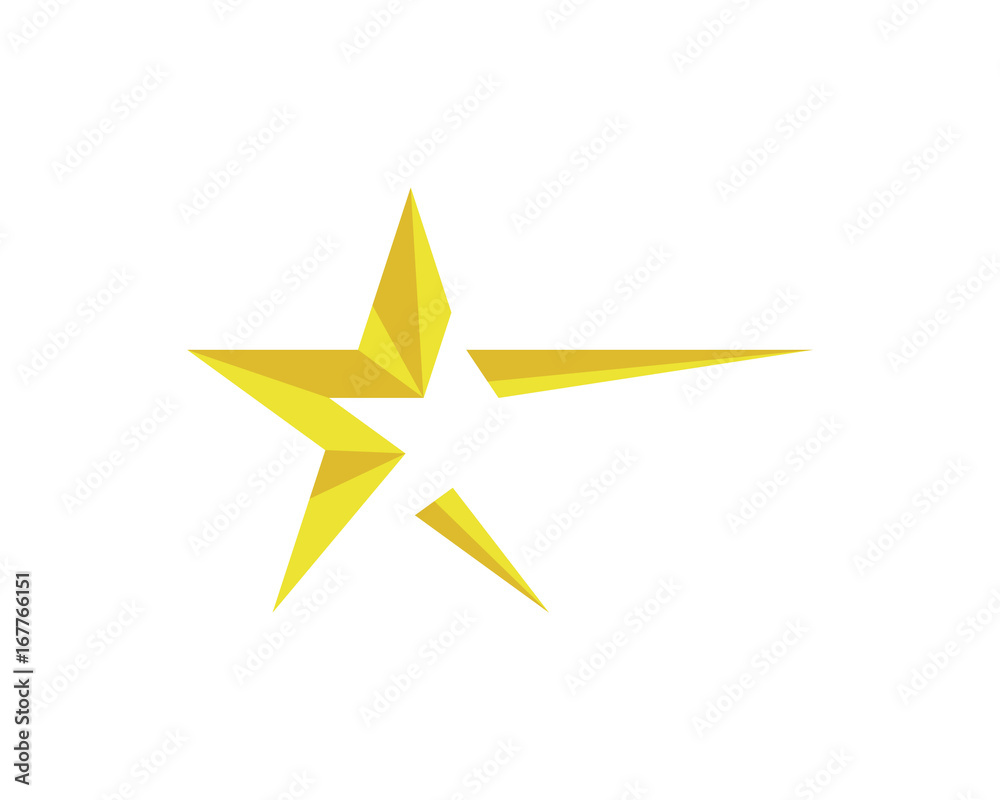 Obraz premium Star Logo Template