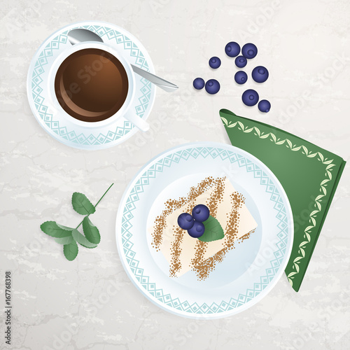 Coffee and cake