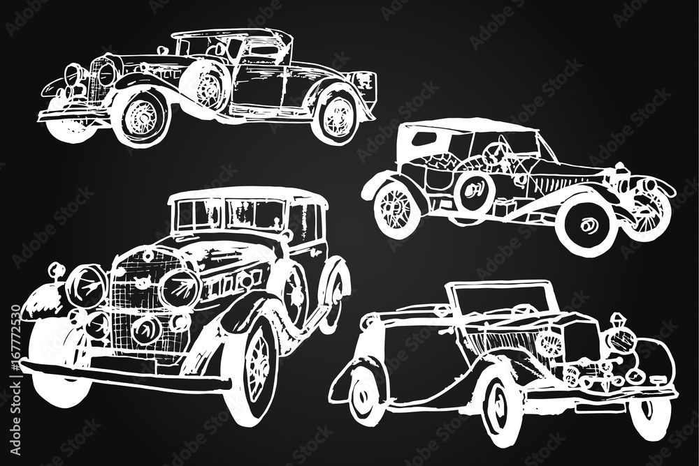 classic cars set