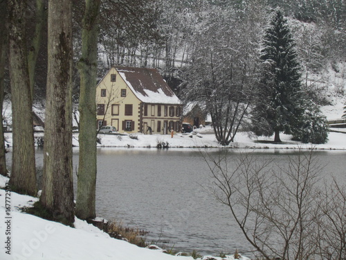 Etang en hivers