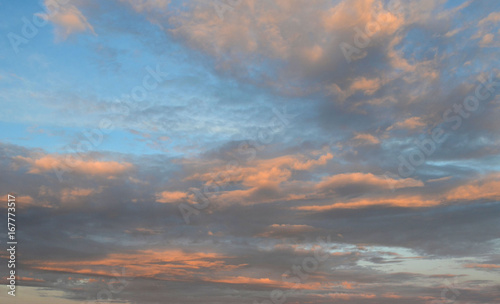 Sky and clouds at sunset © Svetlana