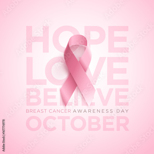 Breast Cancer Awareness Ribbon