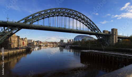 Panoramic shot of River Tyne & Bridges © Michael Donkin