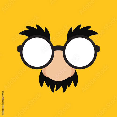 April Fools Day Funny Mask Glasses