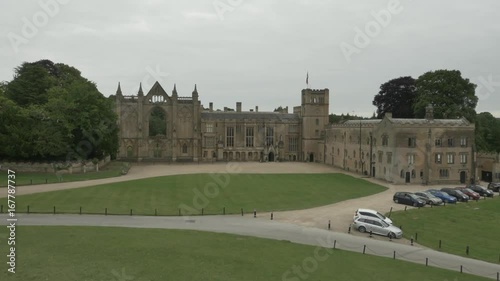 Aerial 3 of Newstead Abbey, Nottingham, UK